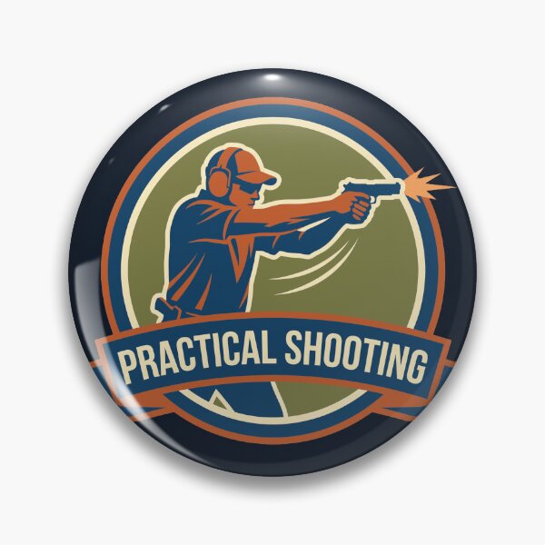 Item preview, Practical Shooting Pistol Marksman Tactical Sports Emblem designed and sold by KiwiRider.