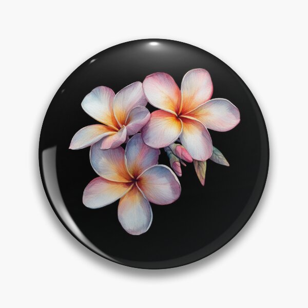 Item preview, Elegant Plumeria Blooms designed and sold by virdeiz.