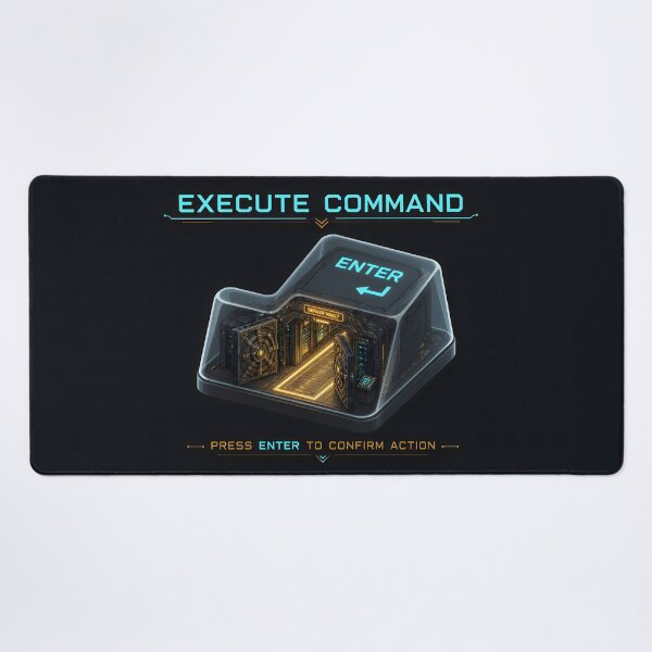 Item preview, Enter The Vault Resin Keycap Mechanical Keyboard designed and sold by ThirdShiftLab.