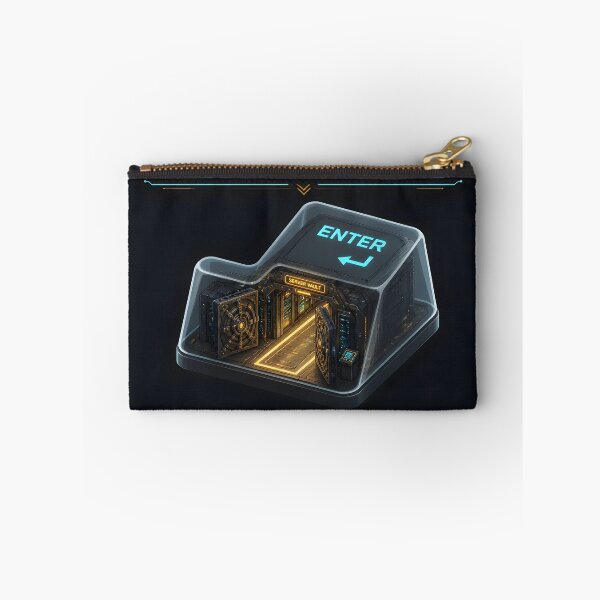 Item preview, Enter The Vault Resin Keycap Mechanical Keyboard designed and sold by ThirdShiftLab.