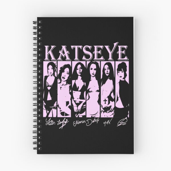 Item preview, KATSEYE Pink Pop Star Lineup Portrait designed and sold by Catsi-Nook-Art.