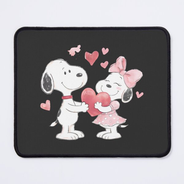 Item preview, My Heart For You Funny Snoopy And Belle Valentine ⭐⭐⭐⭐⭐ designed and sold by NEWTON DESIGN.