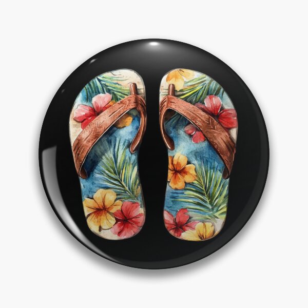 Item preview, Tropical Flip Flops designed and sold by virdeiz.