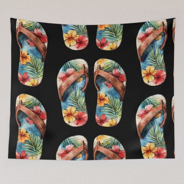 Item preview, Tropical Flip Flops designed and sold by virdeiz.