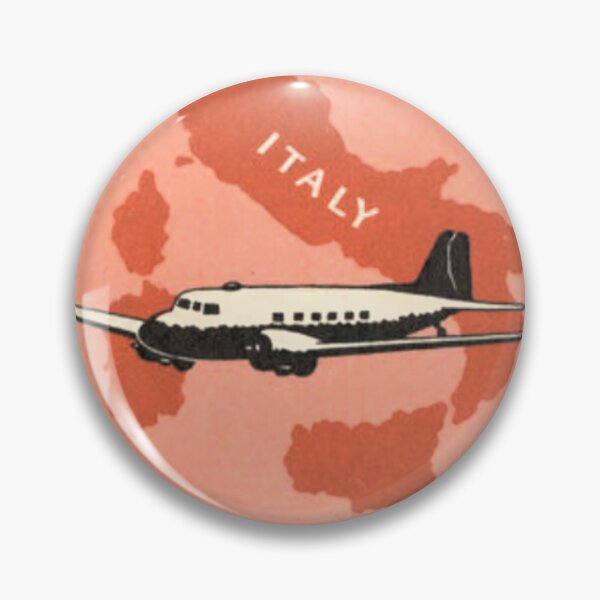 Item preview, italy DC3 world travel european airplanes designed and sold by PilotandPlane.