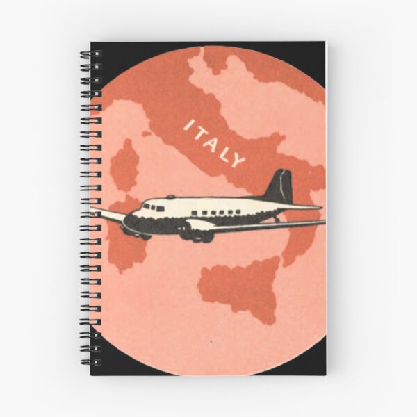 Item preview, italy DC3 world travel european airplanes designed and sold by PilotandPlane.
