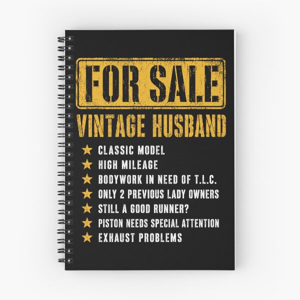 Item preview, For Sale Vintage Husband Funny Used Husband Retro Humor designed and sold by ArcaneArtistry.