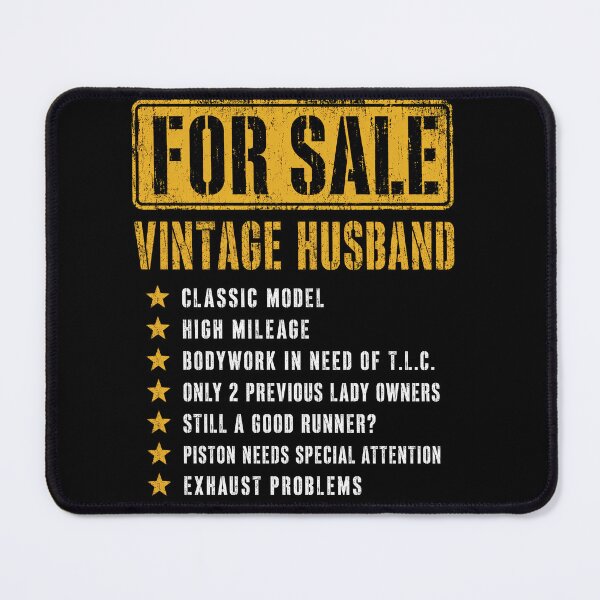 Item preview, For Sale Vintage Husband Funny Used Husband Retro Humor designed and sold by ArcaneArtistry.