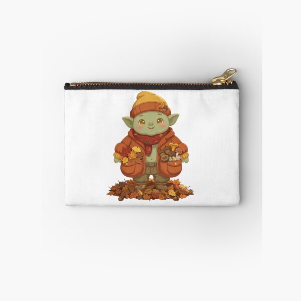 Item preview, Cute Autumn Goblin Goblincore Fall Leaves Mushroom Cozy Goblincore designed and sold by Neurospicy Trolls.