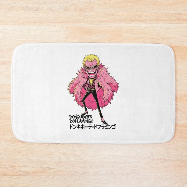Item preview, Donquixote Doflamingo One Piece Anime Villain Pink Coat Illustration designed and sold by FreakToons.