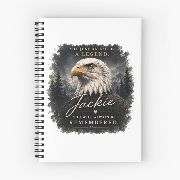 Item preview, Not Just an Eagle A Legend Jackie and Shadow Bald Eagle Tribute Memorial designed and sold by ciaro-media.
