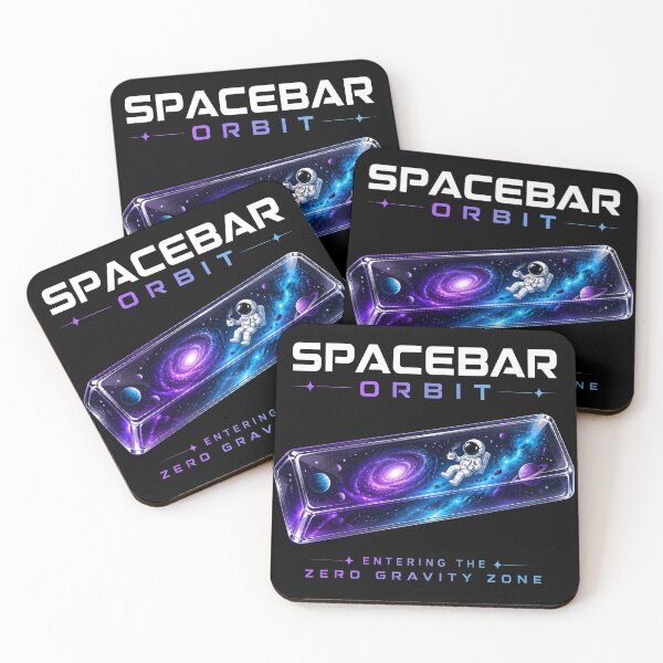Item preview, Spacebar Orbit Cosmic Resin Keycap Mechanical Keyboard designed and sold by ThirdShiftLab.