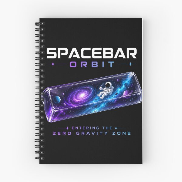 Item preview, Spacebar Orbit Cosmic Resin Keycap Mechanical Keyboard designed and sold by ThirdShiftLab.