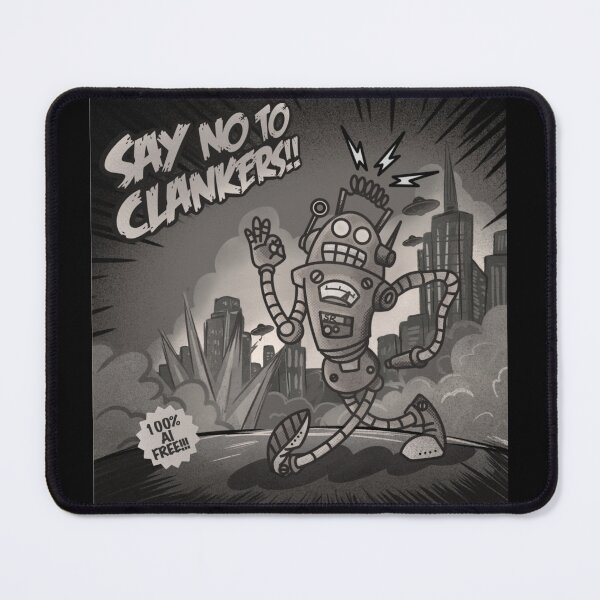 Item preview, Retro Sci Fi Robot Clanker designed and sold by StillReal.