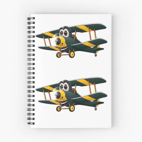 Item preview, Dark Green Gold Biplane Cartoon designed and sold by Scott Hayes.