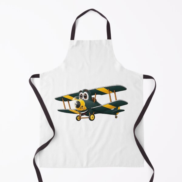 Item preview, Dark Green Gold Biplane Cartoon designed and sold by Scott Hayes.