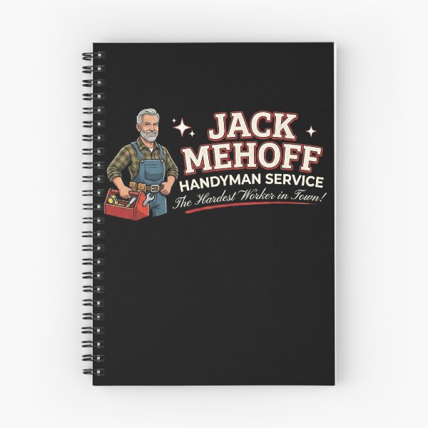 Item preview, Funny Handyman Jack Mehoff The Hardest Worker In Town designed and sold by ArcaneArtistry.