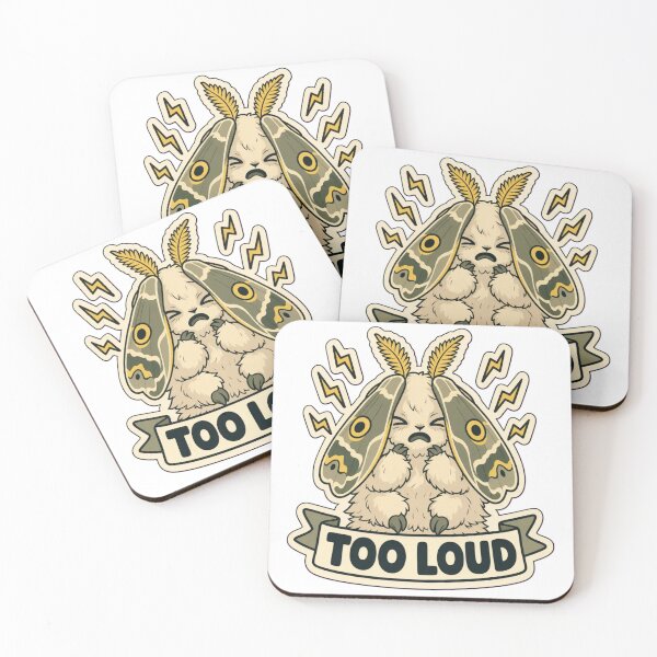Item preview, Overstimulated Moth | Cute ADHD Creature Neurodivergent Doodle designed and sold by StickyGuys.