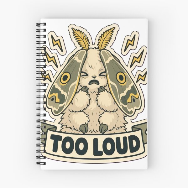 Item preview, Overstimulated Moth | Cute ADHD Creature Neurodivergent Doodle designed and sold by StickyGuys.