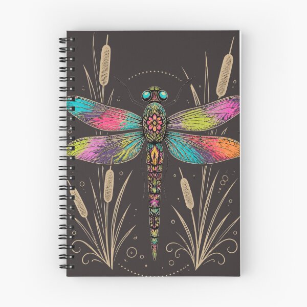 Item preview, Rainbow Dragonfly Botanical Design designed and sold by Reverie & Roses.
