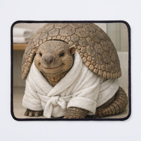 Item preview, Snug Bathrobe Glyptodon designed and sold by Sillytoe.