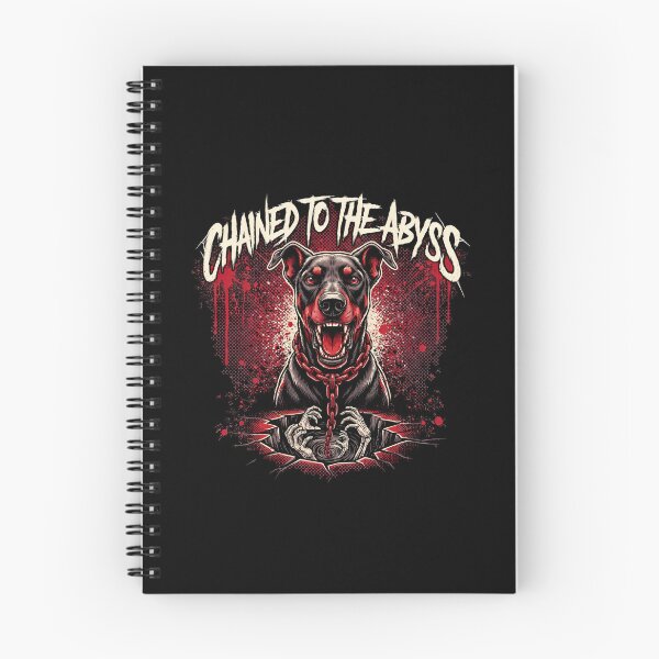 Item preview, Chained To The Abyss Doberman Skeletal Hands Graphic designed and sold by Enea Kelo.