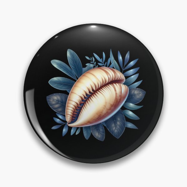 Item preview, Seashell and Blue Leaves designed and sold by virdeiz.