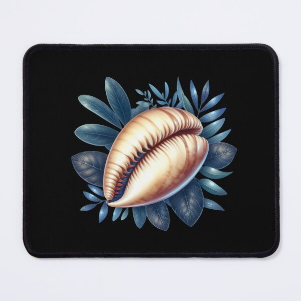 Item preview, Seashell and Blue Leaves designed and sold by virdeiz.