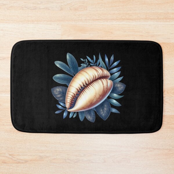 Item preview, Seashell and Blue Leaves designed and sold by virdeiz.