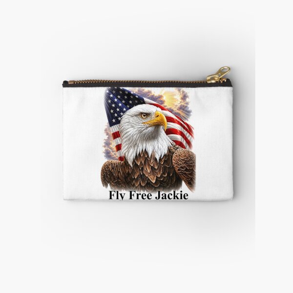 Item preview, Eagle Legend Jackie and Shadow Bald Eagle Tribute Memorial designed and sold by ciaro-media.