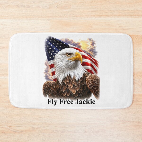 Item preview, Eagle Legend Jackie and Shadow Bald Eagle Tribute Memorial designed and sold by ciaro-media.