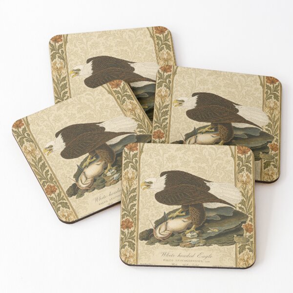Item preview, Bald Eagle (White-Headed Eagle) — Audubon Arts & Crafts Bird Print designed and sold by kornkobart.