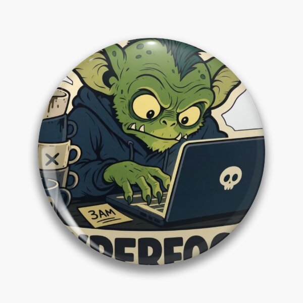 Item preview, Hyperfocus Gremlin | Cute ADHD Creature Neurodivergent Doodle designed and sold by StickyGuys.