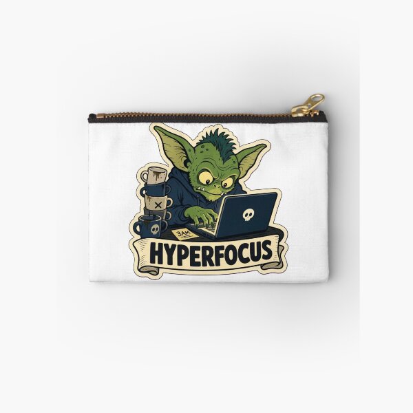 Item preview, Hyperfocus Gremlin | Cute ADHD Creature Neurodivergent Doodle designed and sold by StickyGuys.