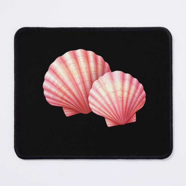 Item preview, Two Delicate Pink Seashells designed and sold by virdeiz.