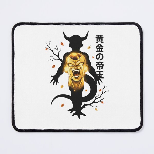 Item preview, Golden Frieza Dragon Ball Anime Glowing Silhouette Illustration designed and sold by FreakToons.