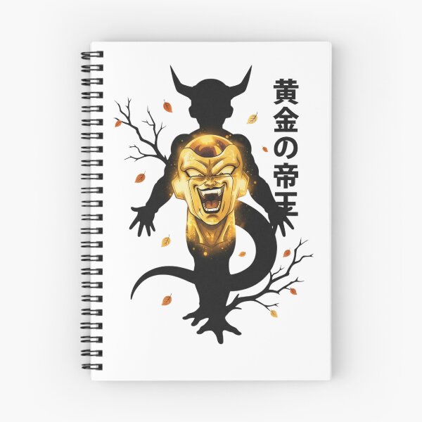 Item preview, Golden Frieza Dragon Ball Anime Glowing Silhouette Illustration designed and sold by FreakToons.