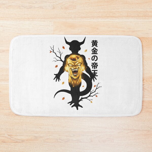 Item preview, Golden Frieza Dragon Ball Anime Glowing Silhouette Illustration designed and sold by FreakToons.