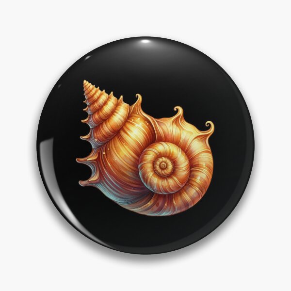 Item preview, Golden Seashell  designed and sold by virdeiz.