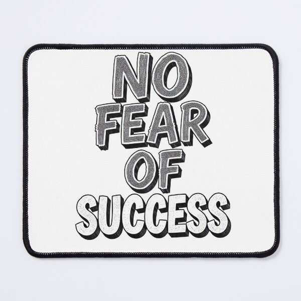 Item preview, No Fear of Success - Bold Motivational Typography designed and sold by LC&LCPlatform.