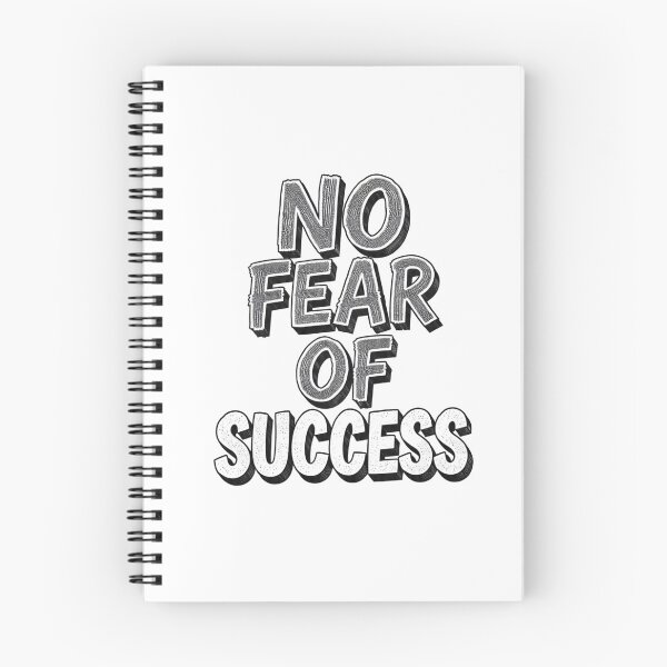 Item preview, No Fear of Success - Bold Motivational Typography  designed and sold by LC&LCPlatform.