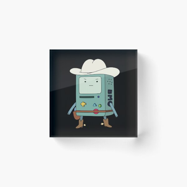 Artikelvorschau, Adventure Time Cowboy BMO entworfen und verkauft von The Common Tee.