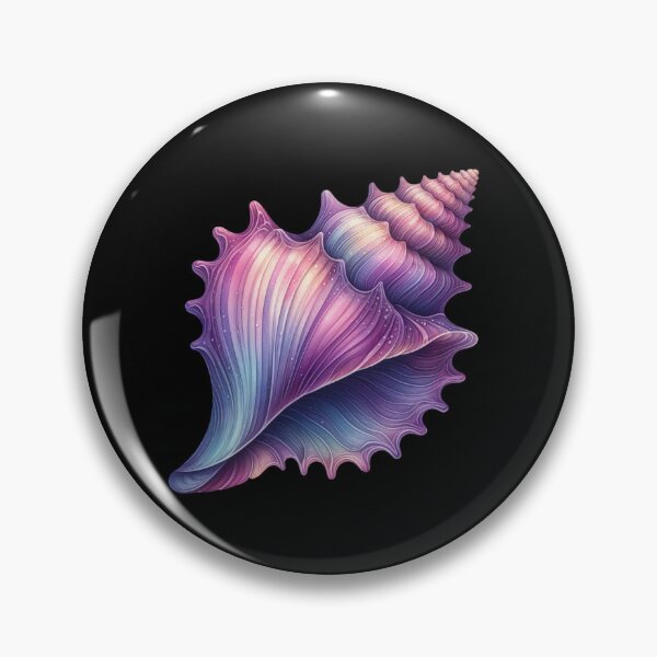 Item preview, Vibrant Seaside Conch Shell designed and sold by virdeiz.