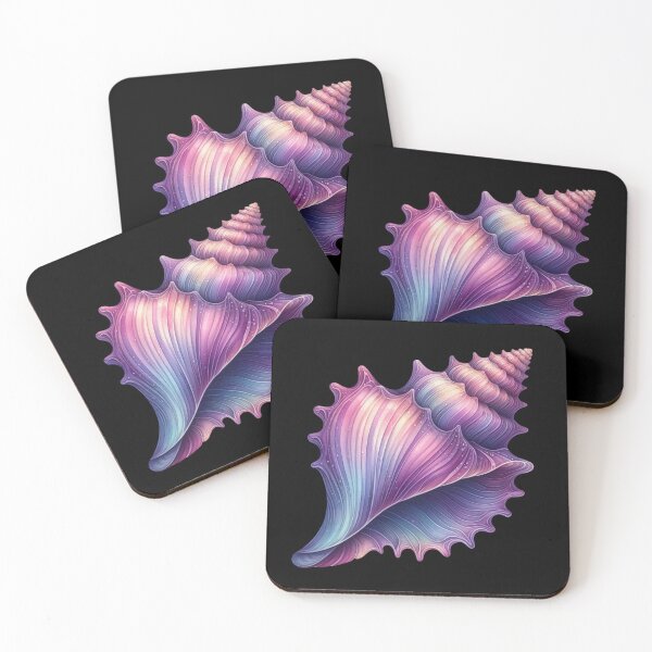 Item preview, Vibrant Seaside Conch Shell designed and sold by virdeiz.