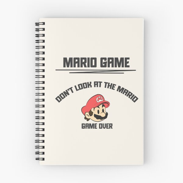 Item preview, Don’t Look at the Mario Nostalgic Game Illustration designed and sold by beboplab.