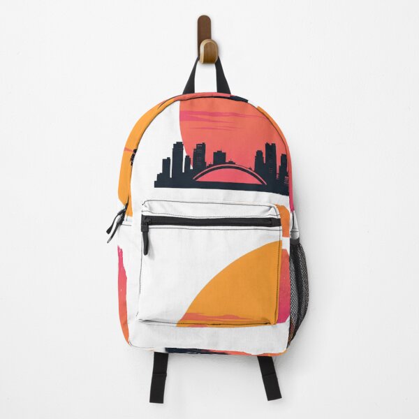 Item preview, Toronto Skyline The 6ix – Modern Minimalist CN Tower Vector – Waterfront Sunset Art designed and sold by bobscraze.