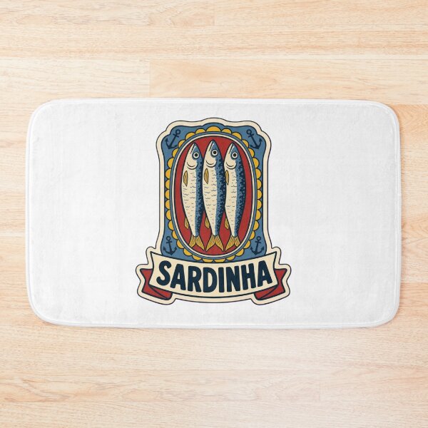 Item preview, Sardinha Lisboa | Retro Portuguese Sardine Tin Vintage Art designed and sold by StickyGuys.