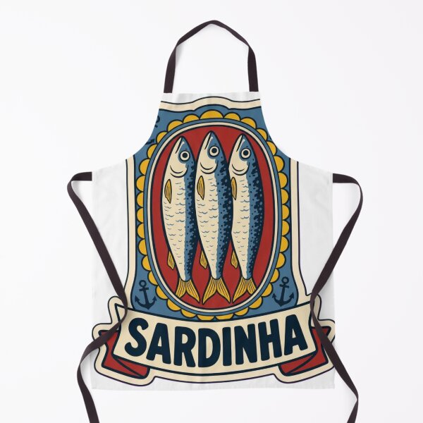 Item preview, Sardinha Lisboa | Retro Portuguese Sardine Tin Vintage Art designed and sold by StickyGuys.
