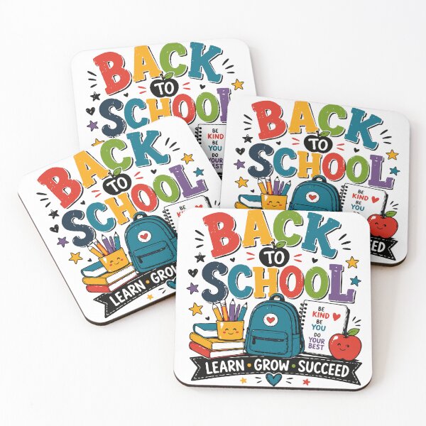 Item preview, Back to School Learn Grow Succeed Cute School Supplies designed and sold by Sunday.Supply.