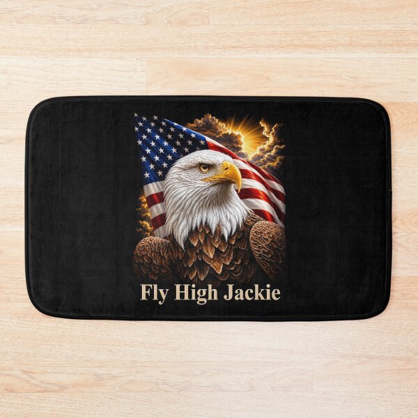 Item preview, Fly High Jackie - Jackie The Bald Eagle RIP designed and sold by ciaro-media.